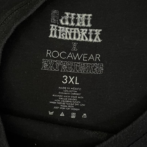 Jimi Hendrix x Rocawear Experience Vintage 90s Size 3XL Already Home Tour 1970 - Picture 6 of 6